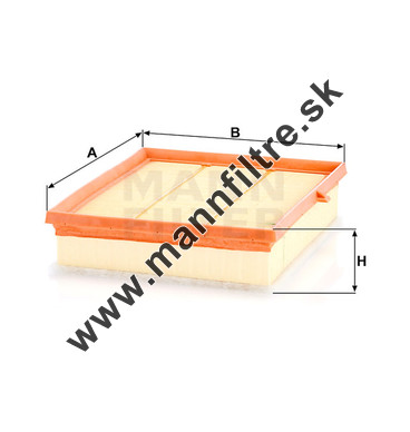 Vzduchový filter MANN FILTER C 26 010