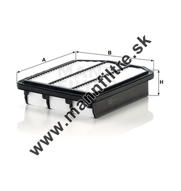 Vzduchový filter MANN FILTER C 26 018