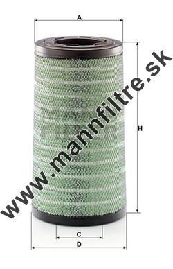Vzduchový filter MANN FILTER C 26 024