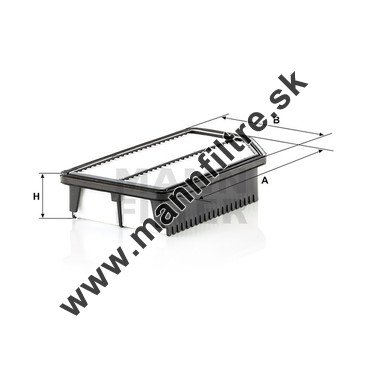 Vzduchový filter MANN FILTER C 26 033