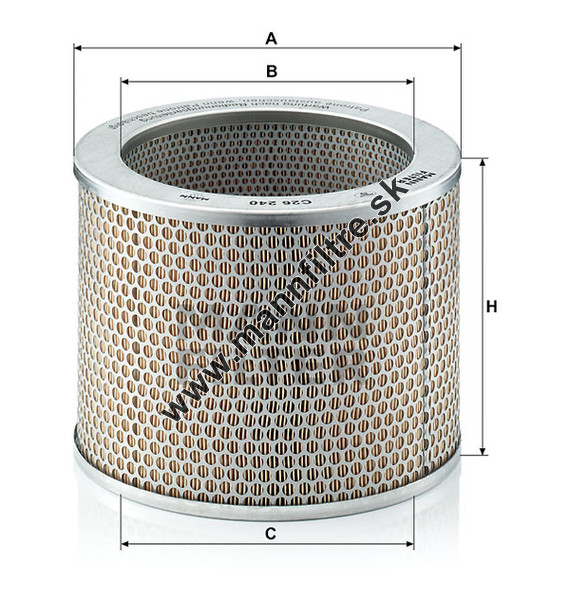 Vzduchový filter MANN FILTER C 26 240 | MANN FILTRE.sk