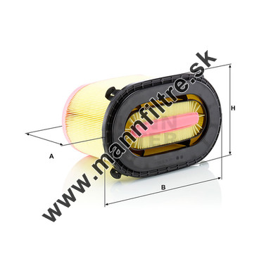 Vzduchový filter MANN FILTER C 26 270
