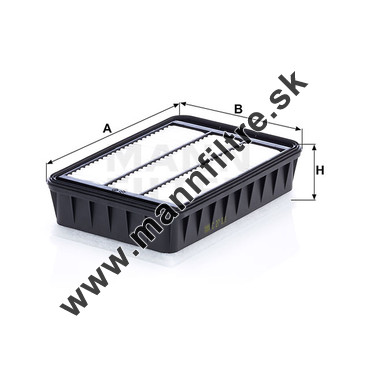 Vzduchový filter MANN FILTER C 27 011