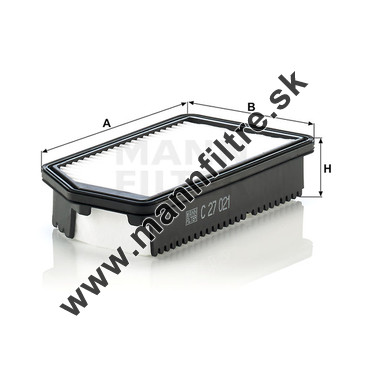 Vzduchový filter MANN FILTER C 27 021