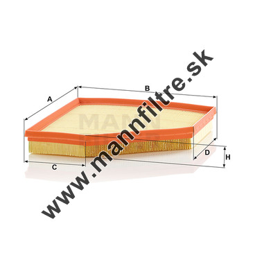 Vzduchový filter MANN FILTER C 27 045