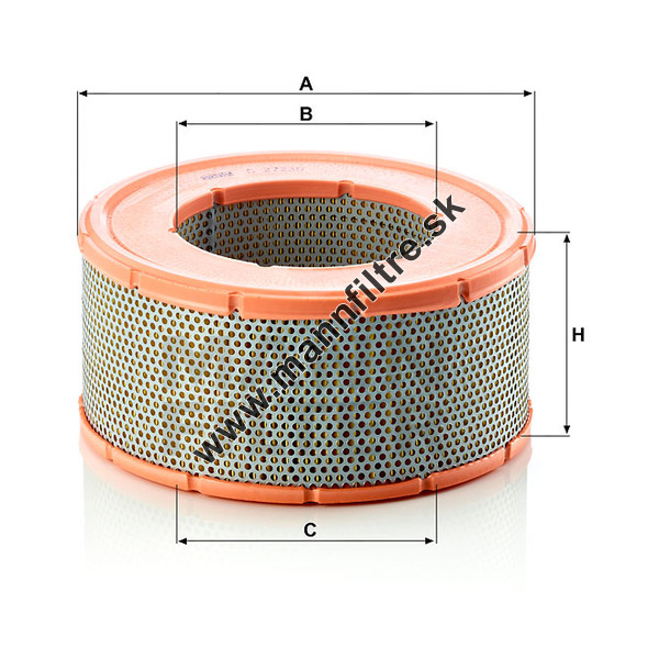 Filtre à Air MANN-FILTER C 27 010 - Compatible Dacia Duster, Logan, Sandero