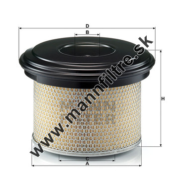 Vzduchový filter MANN FILTER C 27 585/3