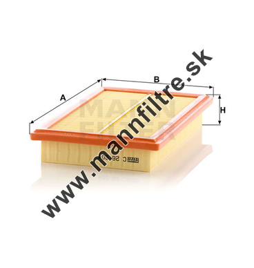 Vzduchový filter MANN FILTER C 28 004