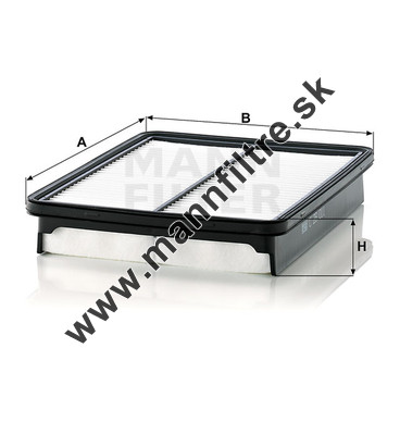 Vzduchový filter MANN FILTER C 28 011