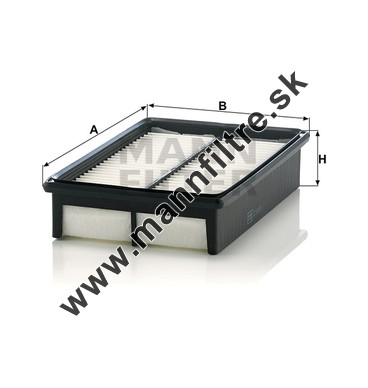 Vzduchový filter MANN FILTER C 28 017