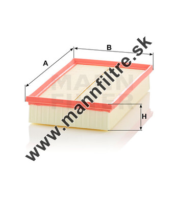 Vzduchový filter MANN FILTER C 28 043