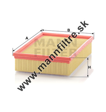 Vzduchový filter MANN FILTER C 28 136/2