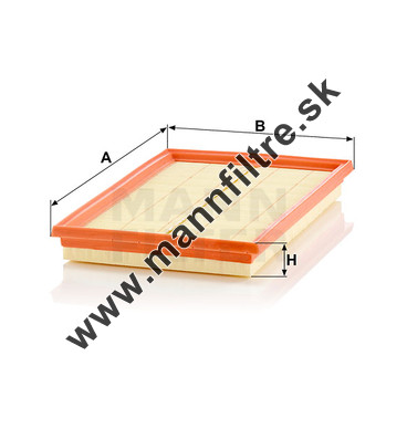 Vzduchový filter MANN FILTER C 28 200