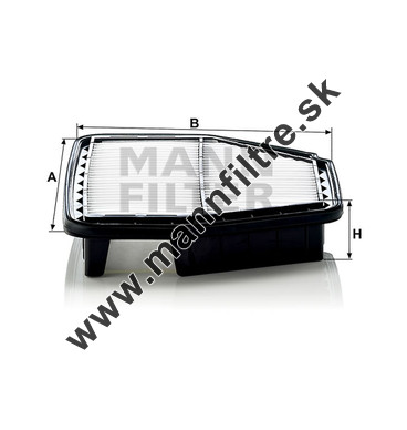 Vzduchový filter MANN FILTER C 29 008
