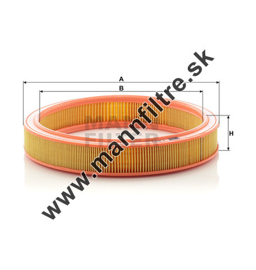 Vzduchový filter MANN FILTER C 3032/1