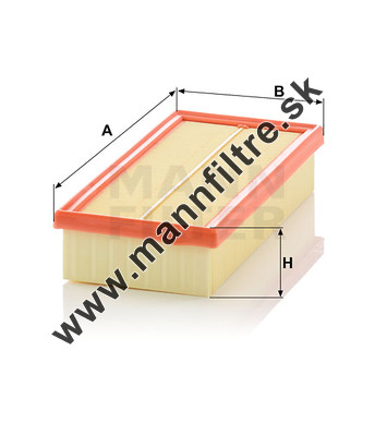 Vzduchový filter MANN FILTER C 30 028