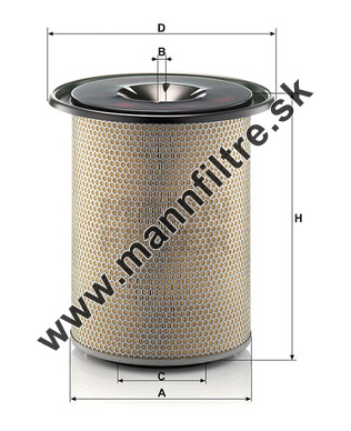 Vzduchový filter MANN FILTER C 30 1184