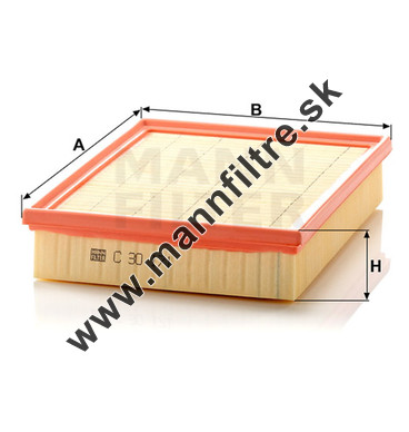Vzduchový filter MANN FILTER C 30 171