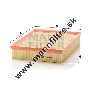 Vzduchový filter MANN FILTER C 30 198