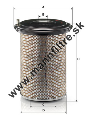 Vzduchový filter MANN FILTER C 30 880/2