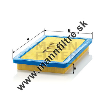 Vzduchový filter MANN FILTER C 3184