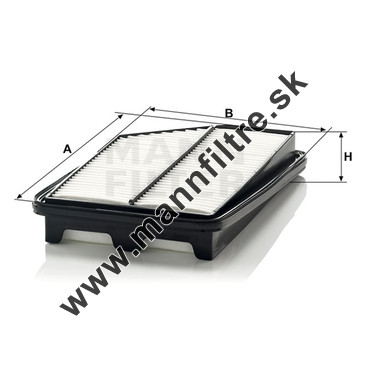 Vzduchový filter MANN FILTER C 31 005