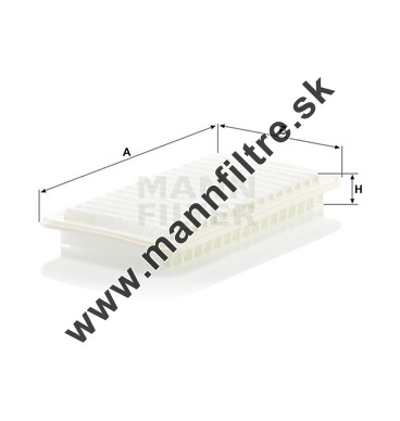 Vzduchový filter MANN FILTER C 31 023