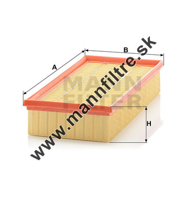 Vzduchový filter MANN FILTER C 31 122