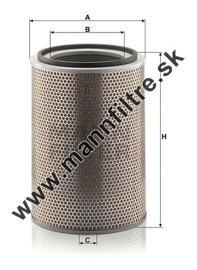 Vzduchový filter MANN FILTER C 31 1238