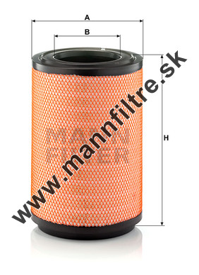 Vzduchový filter MANN FILTER C 31 1254