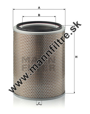 Vzduchový filter MANN FILTER C 31 1256