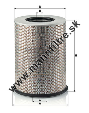 Vzduchový filter MANN FILTER C 31 1345