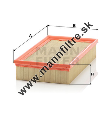 Vzduchový filter MANN FILTER C 31 144