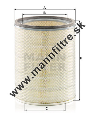 Vzduchový filter MANN FILTER C 32 1160/1
