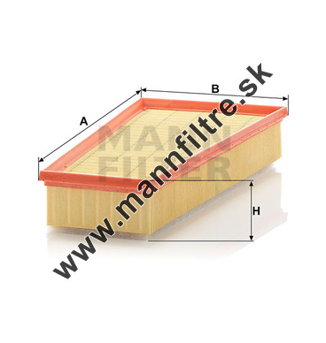 Vzduchový filter MANN FILTER C 32 123/1