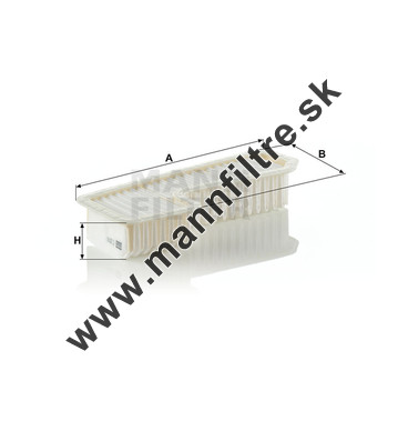 Vzduchový filter MANN FILTER C 3318