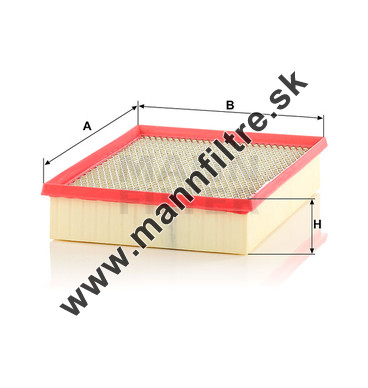 Vzduchový filter MANN FILTER C 33 017
