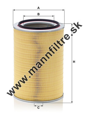 Vzduchový filter MANN FILTER C 33 1840/1