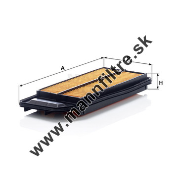 Vzduchový filter MANN FILTER C 3434
