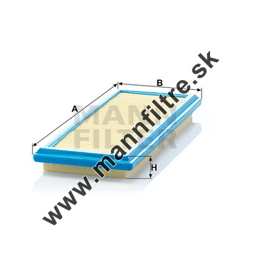 Vzduchový filter MANN FILTER C 3461