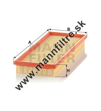 Vzduchový filter MANN FILTER C 3463