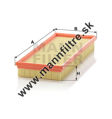 Vzduchový filter MANN FILTER C 3474