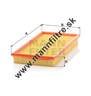 Vzduchový filter MANN FILTER C 3483/1