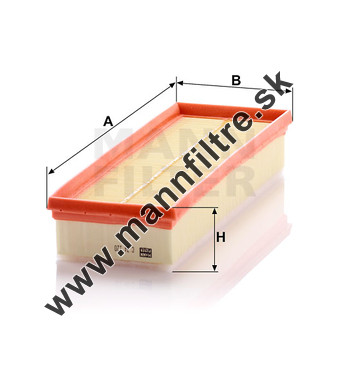Vzduchový filter MANN FILTER C 34 120