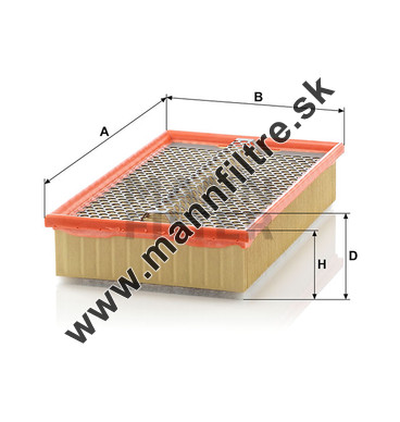 Vzduchový filter MANN FILTER C 34 175/1