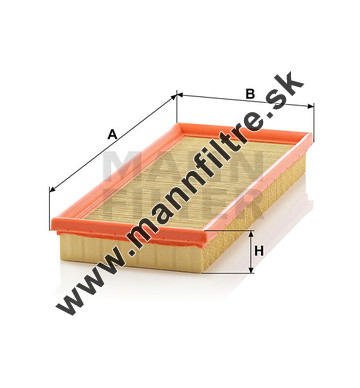 Vzduchový filter MANN FILTER C 3569