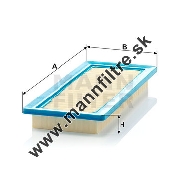 Vzduchový filter MANN FILTER C 3578