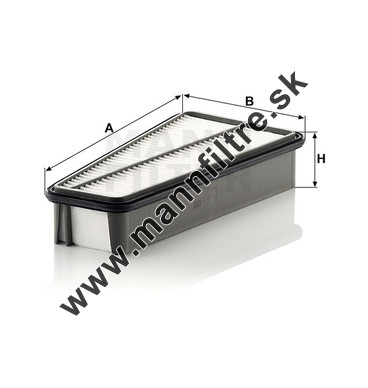 Vzduchový filter MANN FILTER C 35 004