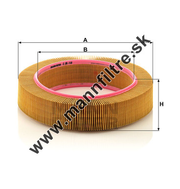 Vzduchový filter MANN FILTER C 35 118