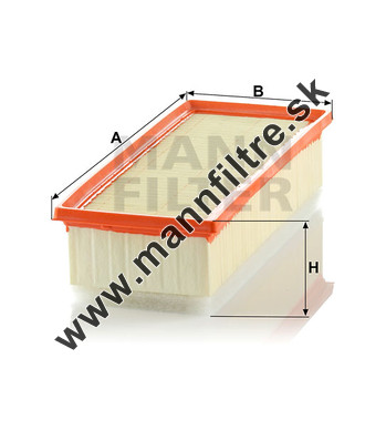 Vzduchový filter MANN FILTER C 35 140